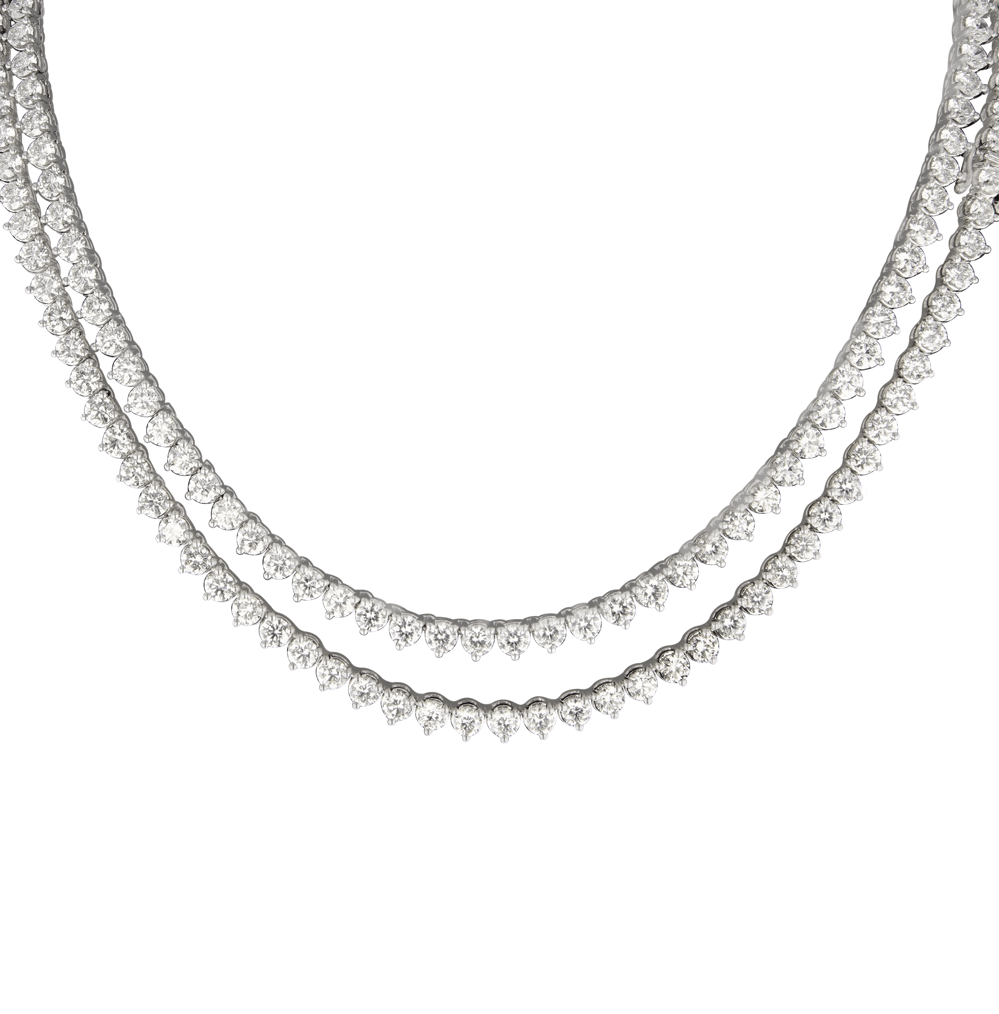 Diamond Opera Necklace, 38.00 Carats