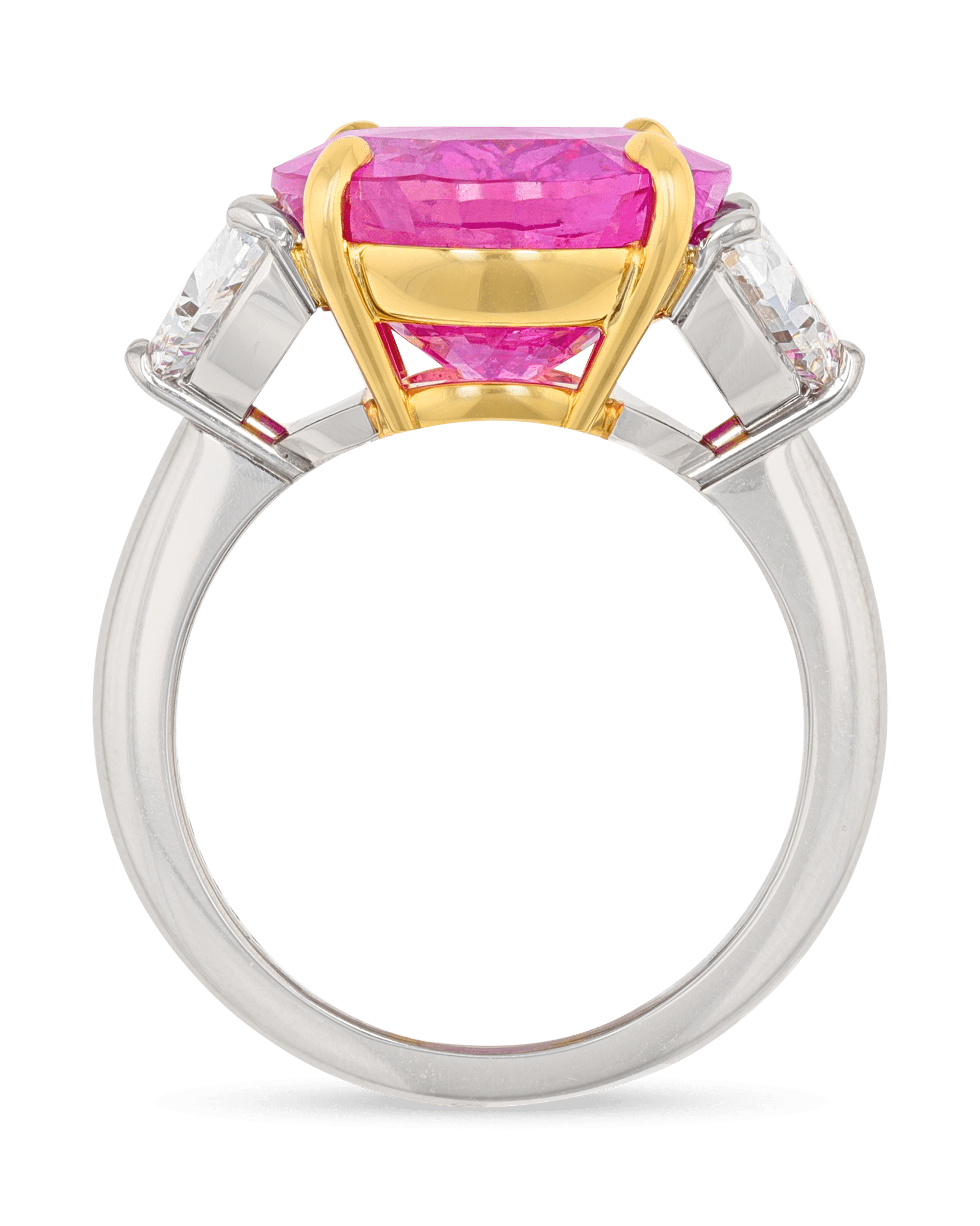 Untreated Ceylon Sapphire Ring, 12.49 Carats