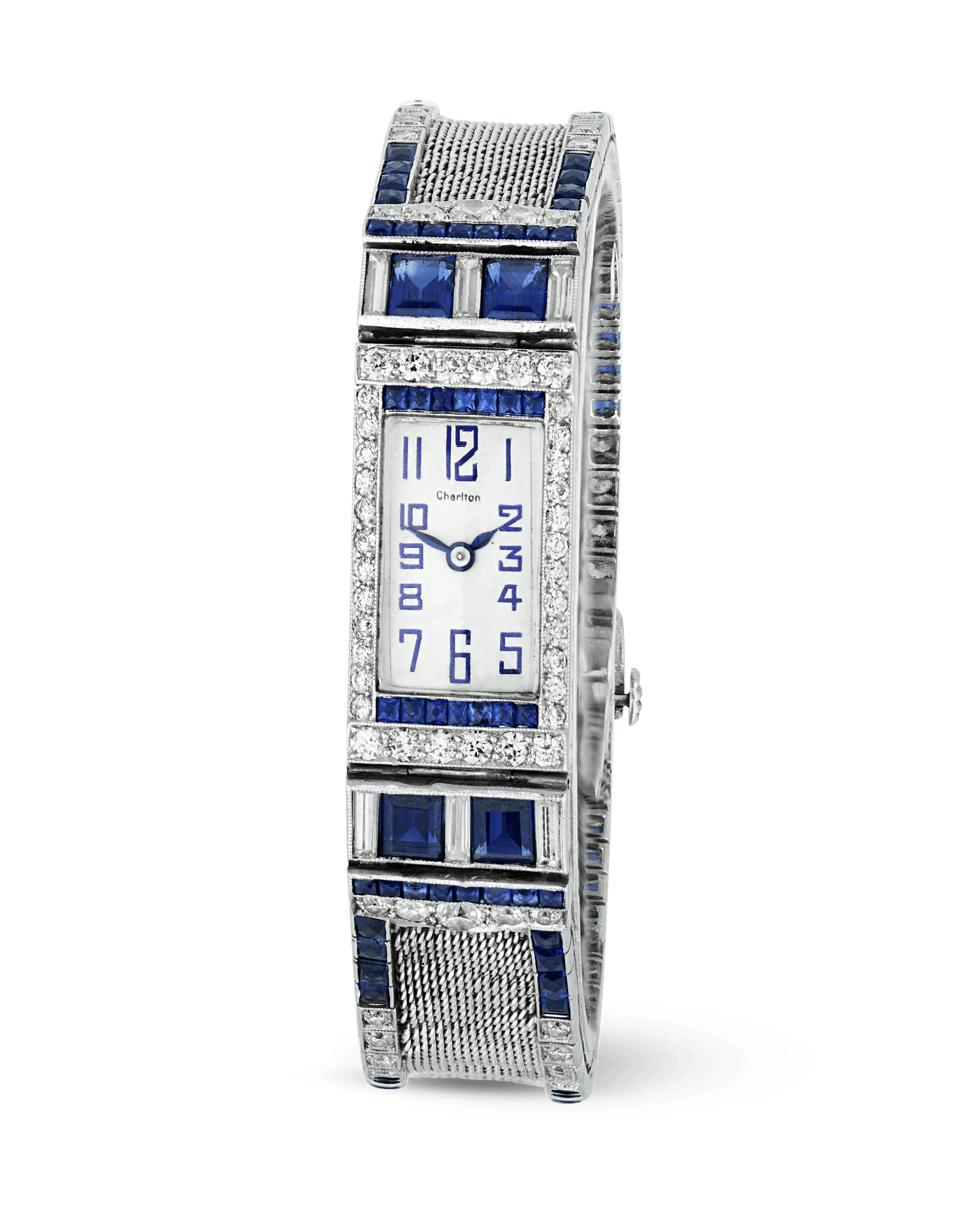 Patek Philippe Art Deco Sapphire Wristwatch