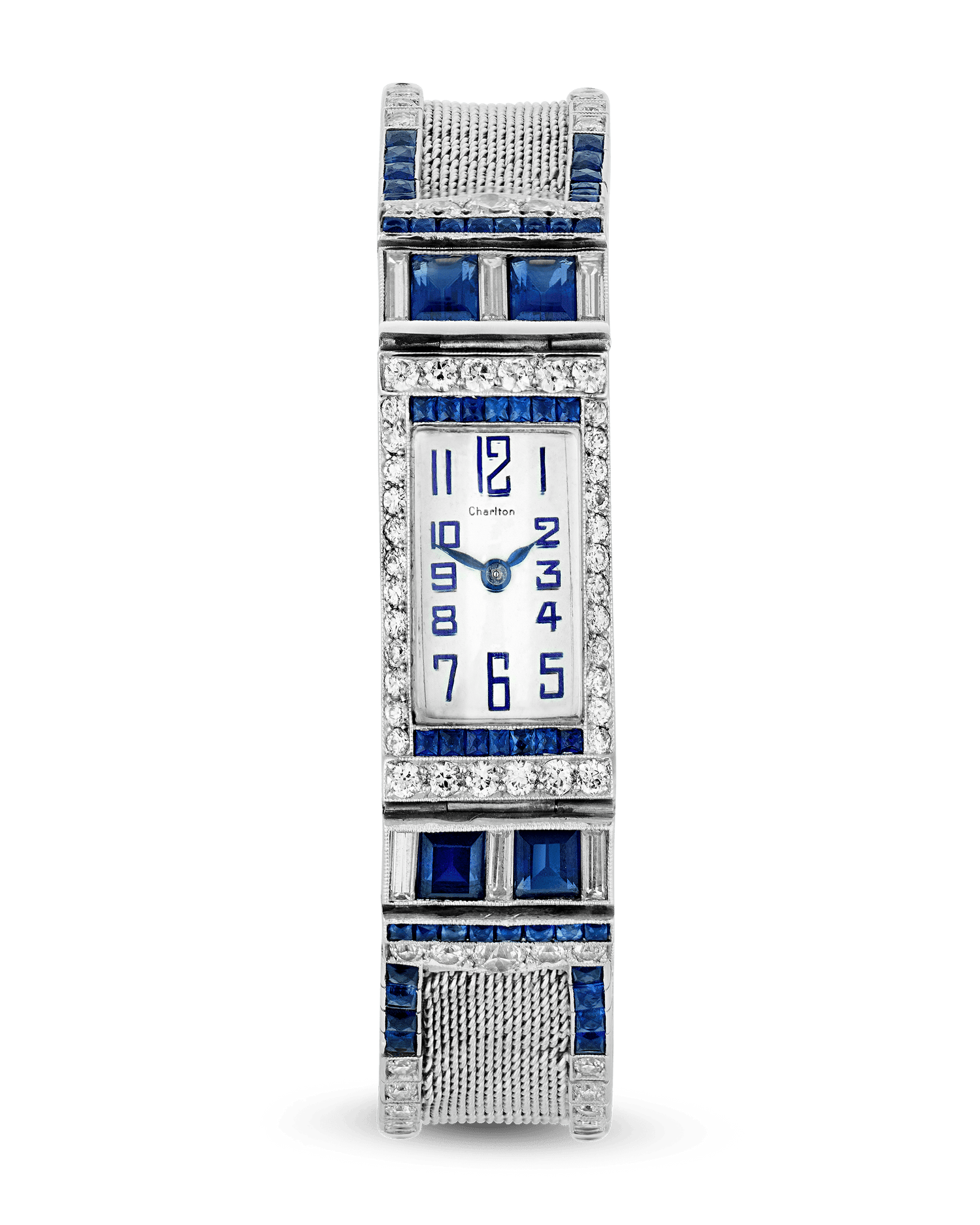 Patek Philippe Art Deco Sapphire Wristwatch