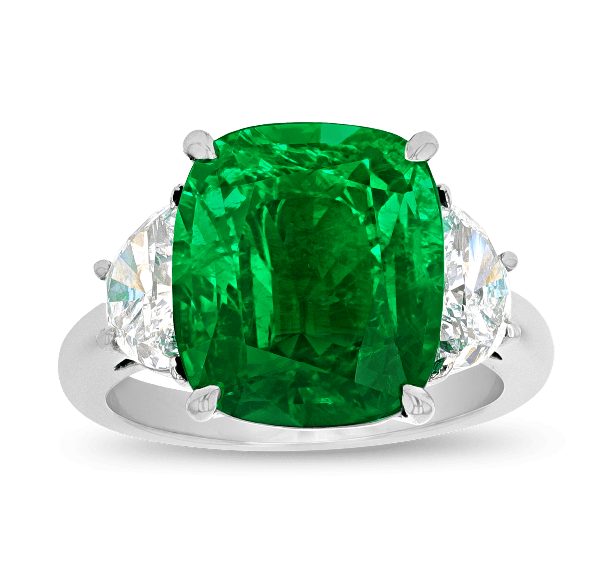 Zambian Emerald Ring, 7.04 Carats