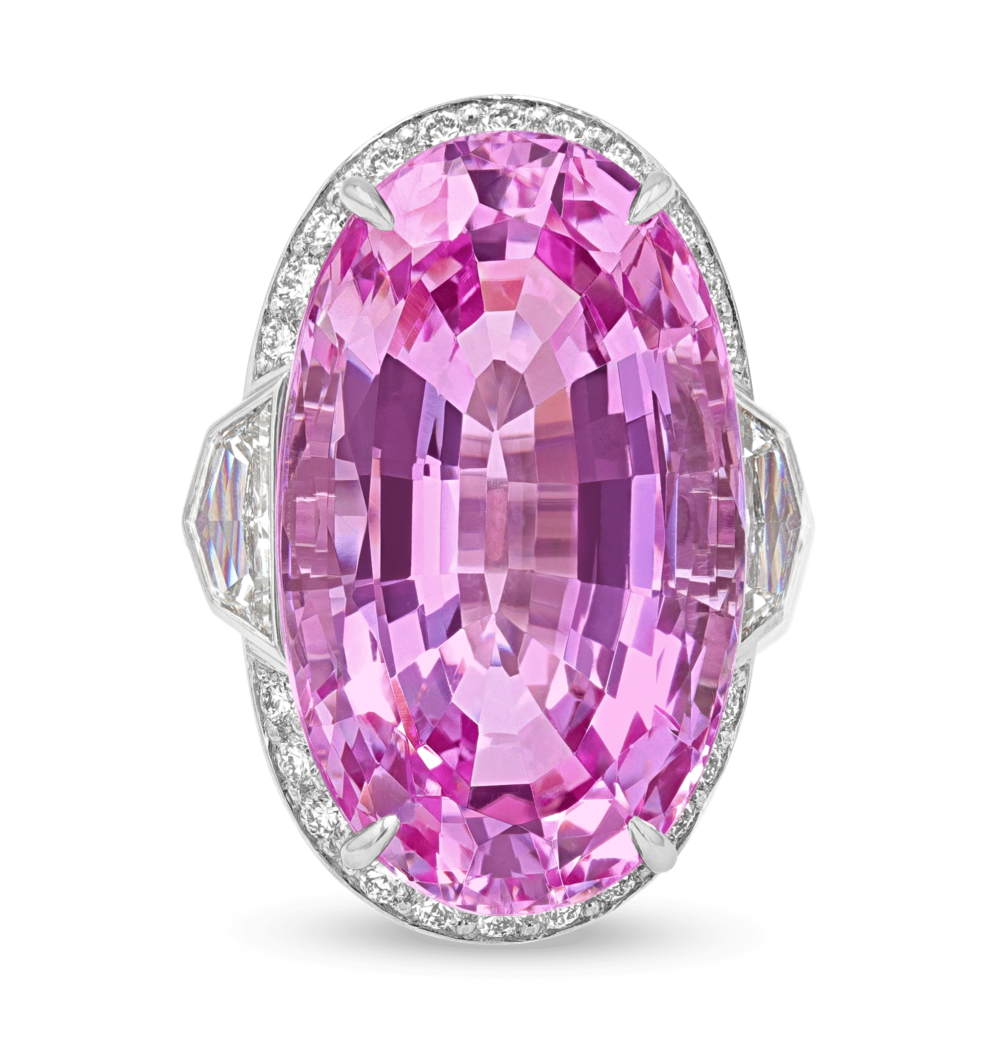 Pink Topaz Ring, 41.50 Carats