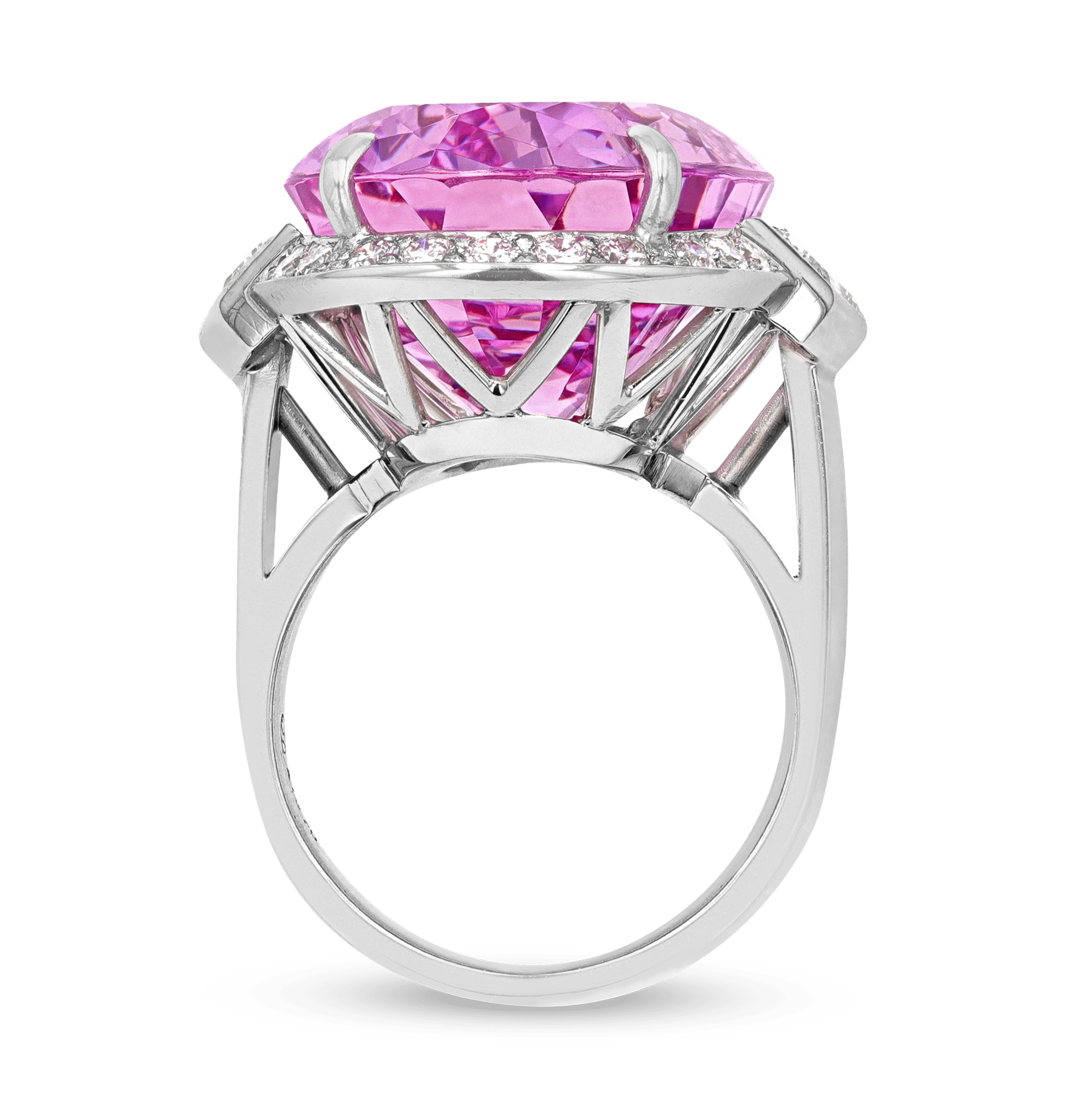 Pink Topaz Ring, 41.50 Carats