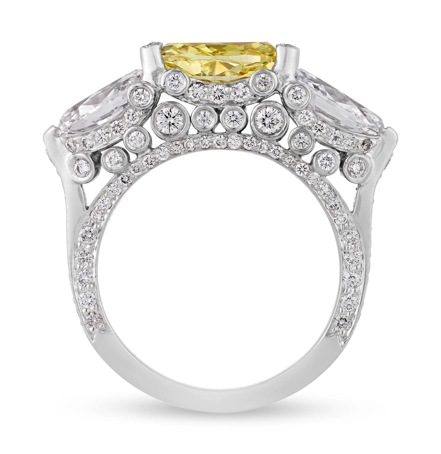 Fancy Yellow Diamond Ring, 1.81 Carats